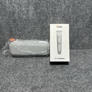 BRIO IVY TRIMMER + Travel Case Custom Body Kit & Flip Shields White NEW Open Box